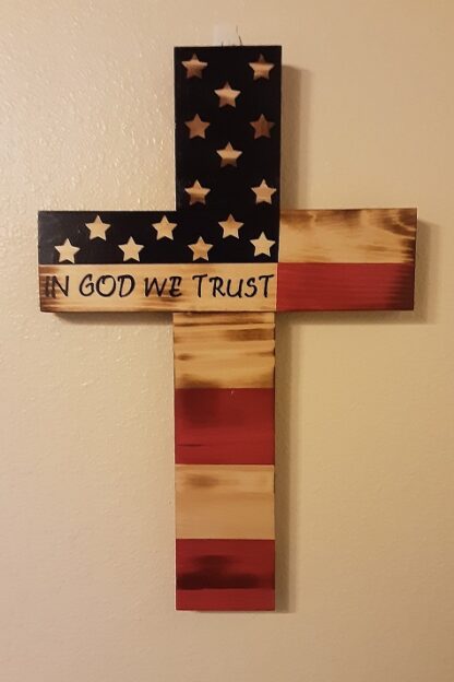In God We Trust Cross