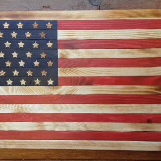Rustic American Flag